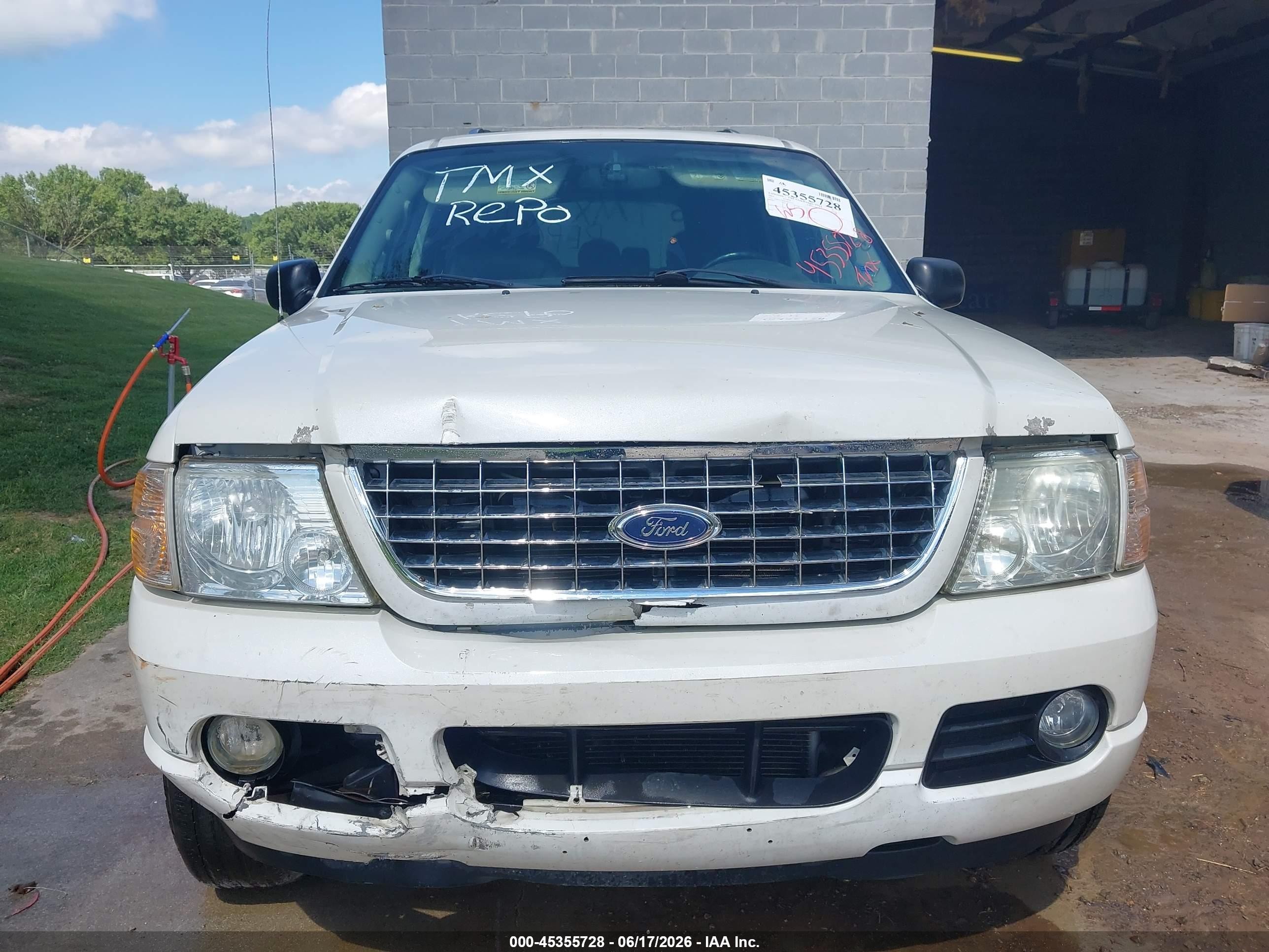 2003 Ford Explorer Limited White vin: 1FMZU75K43ZB53331