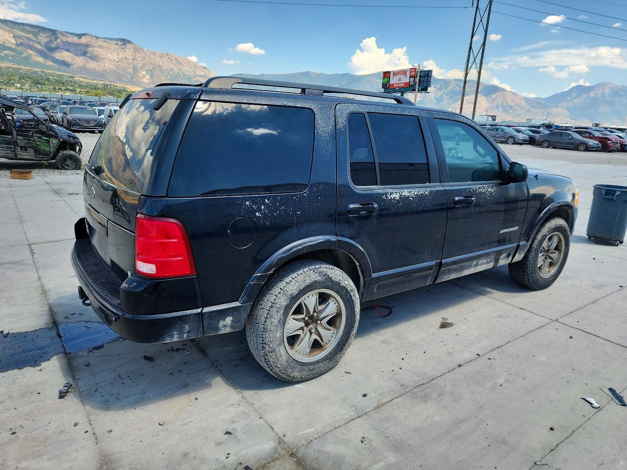 2002 Ford Explorer Limited Black vin: 1FMZU75W32ZB03571