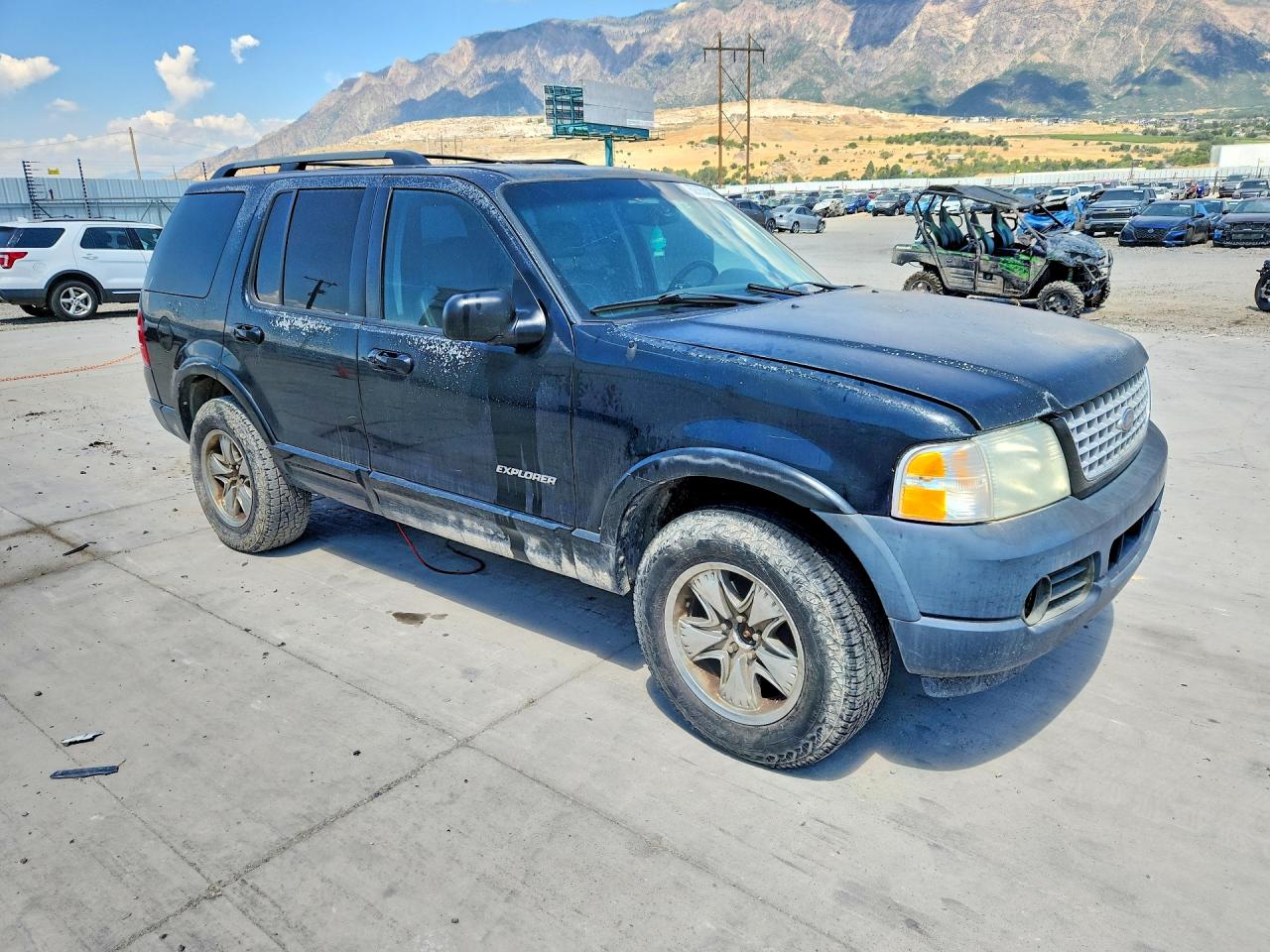 2002 Ford Explorer Limited Black vin: 1FMZU75W32ZB03571