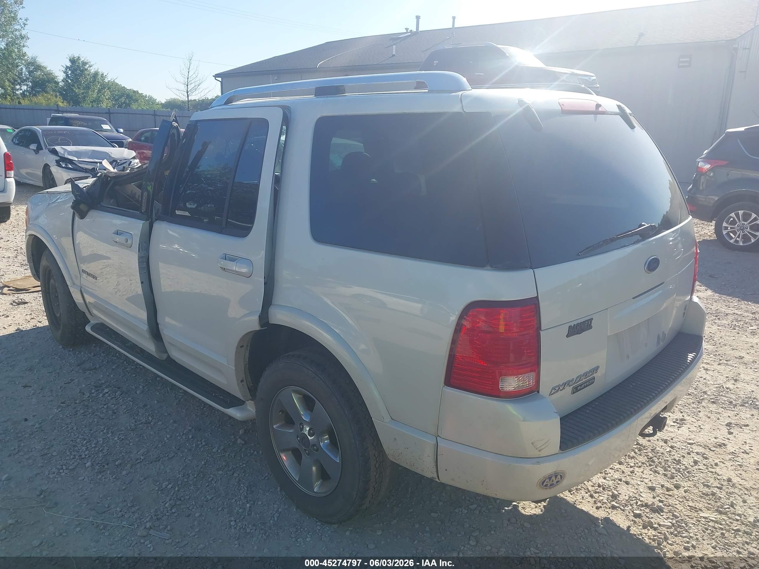 2004 Ford Explorer Limited Tan vin: 1FMZU75W34ZA50518
