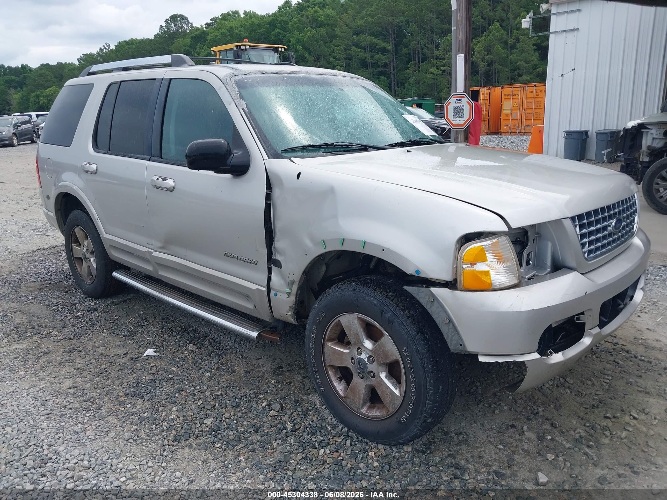 2005 Ford Explorer Limited Gray vin: 1FMZU75W45ZA46589