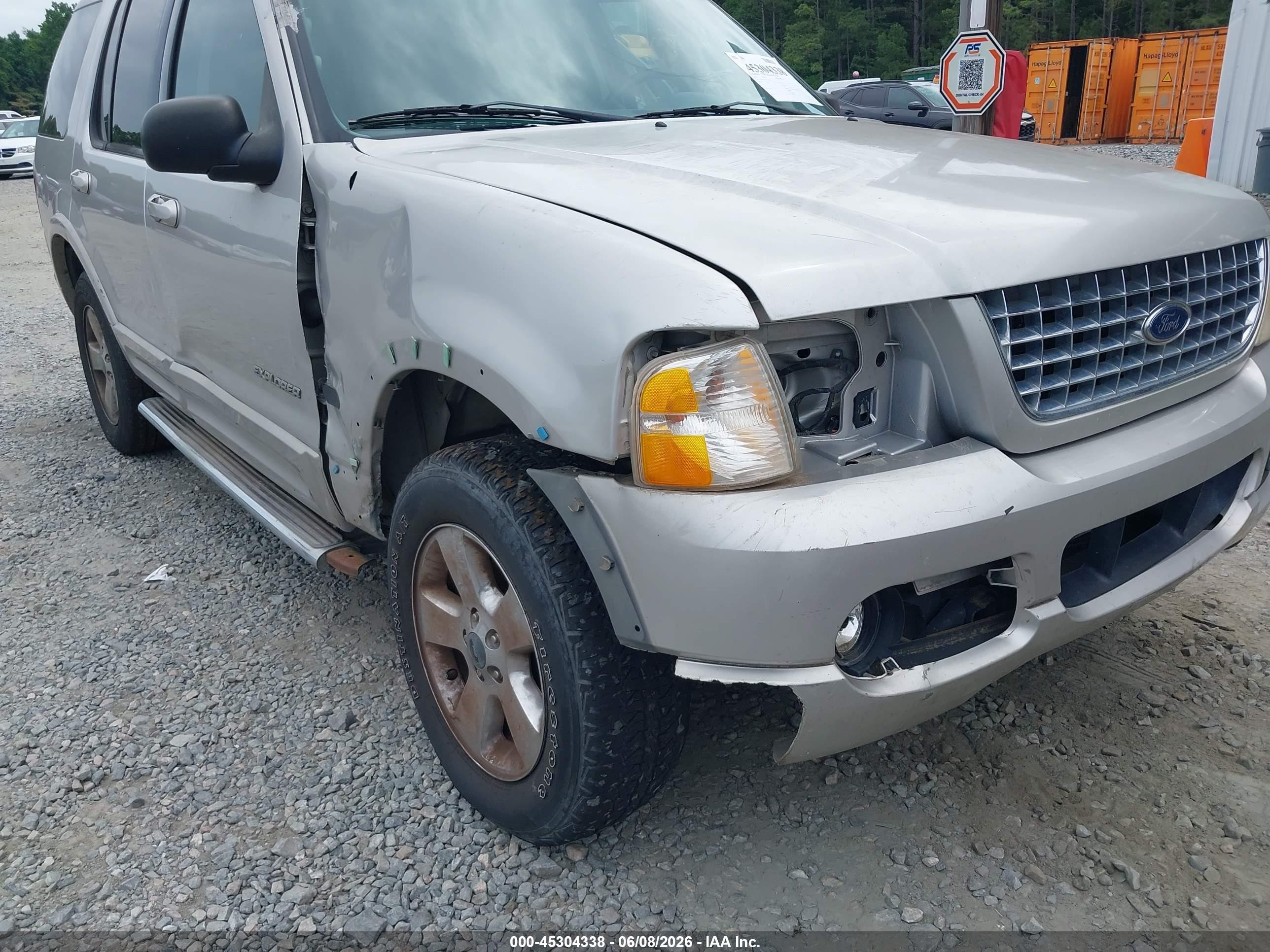 2005 Ford Explorer Limited Gray vin: 1FMZU75W45ZA46589