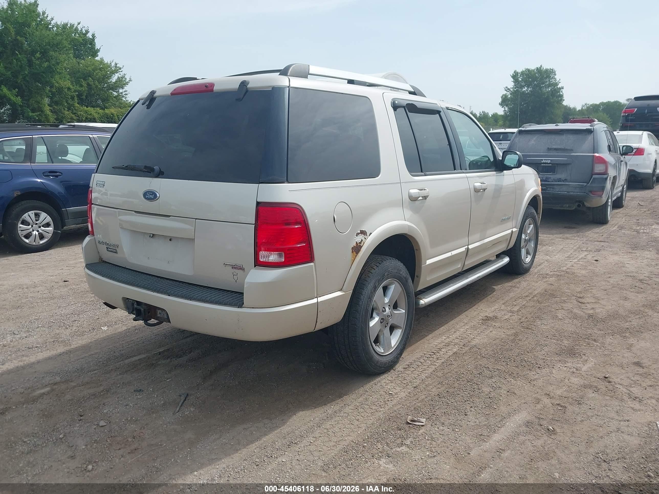 2005 Ford Explorer Limited Brown vin: 1FMZU75W55ZA50005