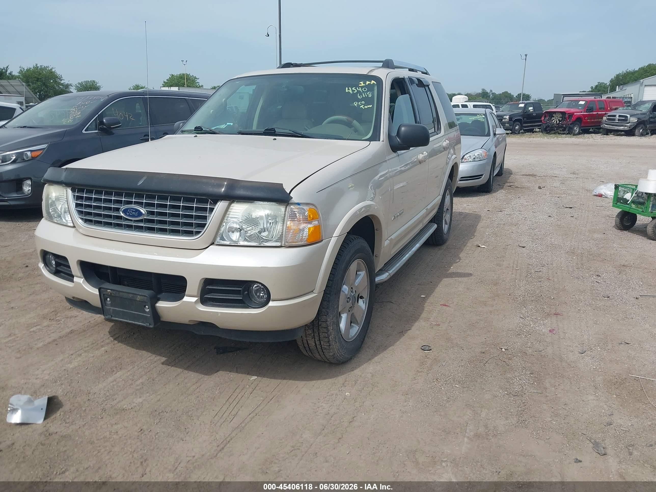 2005 Ford Explorer Limited Brown vin: 1FMZU75W55ZA50005