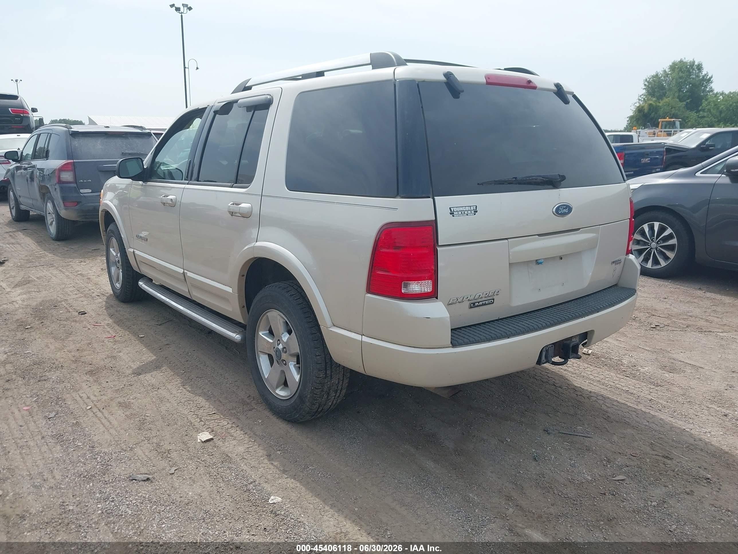 2005 Ford Explorer Limited Brown vin: 1FMZU75W55ZA50005
