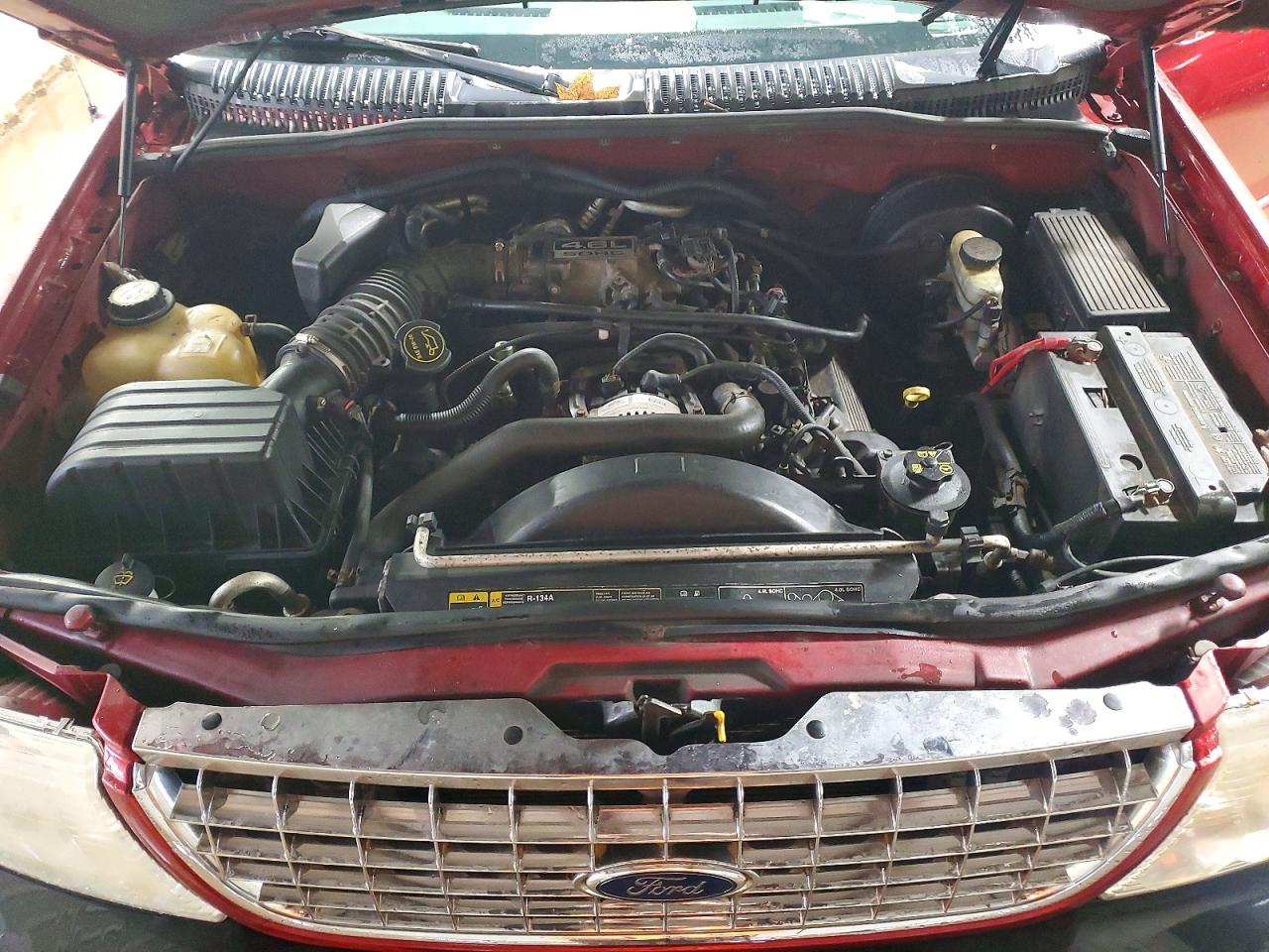 2004 Ford Explorer Red vin: 1FMZU75W64UB51808