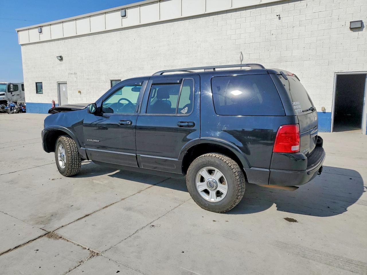 2002 Ford Explorer Limited Black vin: 1FMZU75W82ZA57980