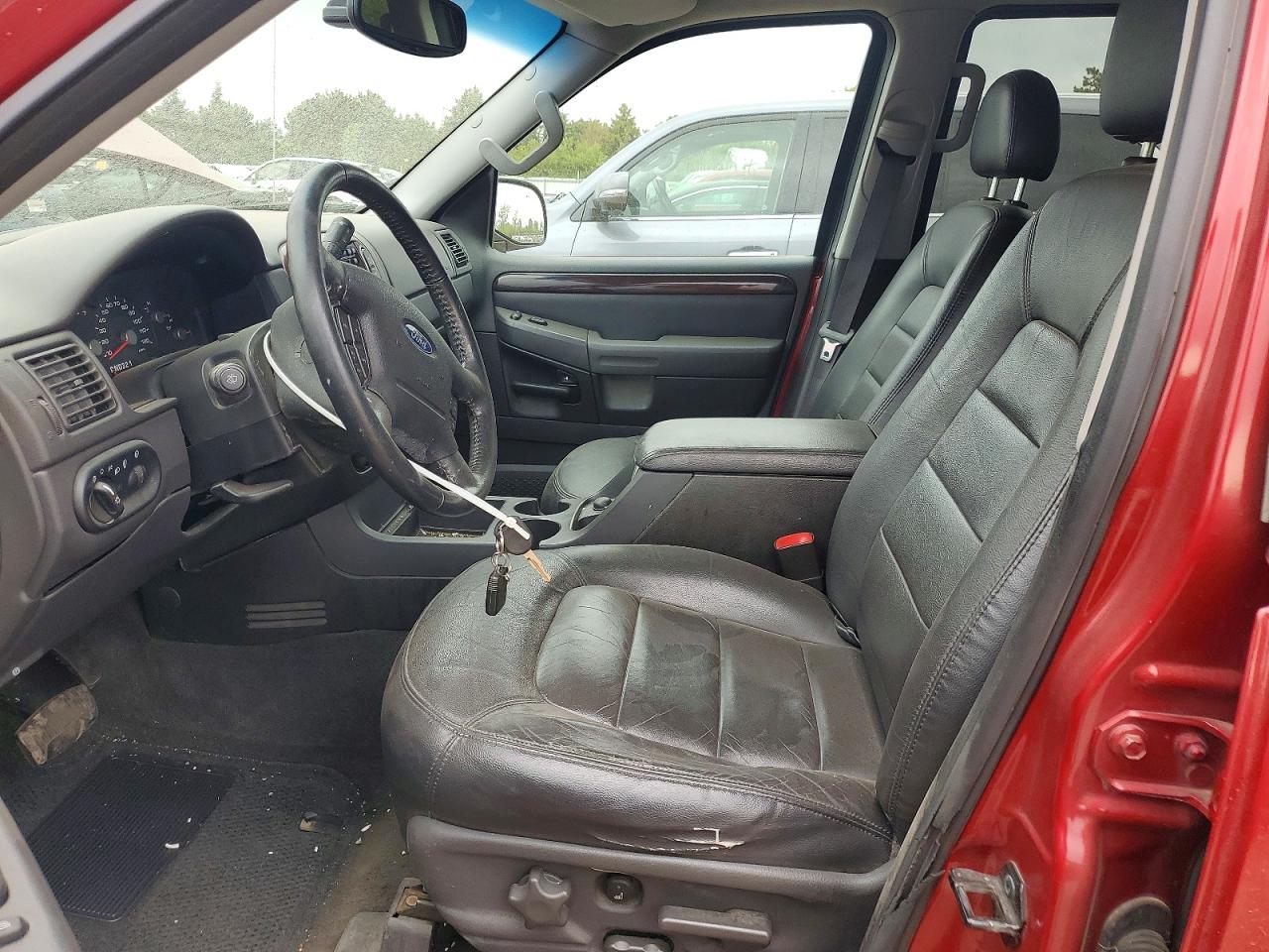 2004 Ford Explorer Limited Red vin: 1FMZU75W94UB78663