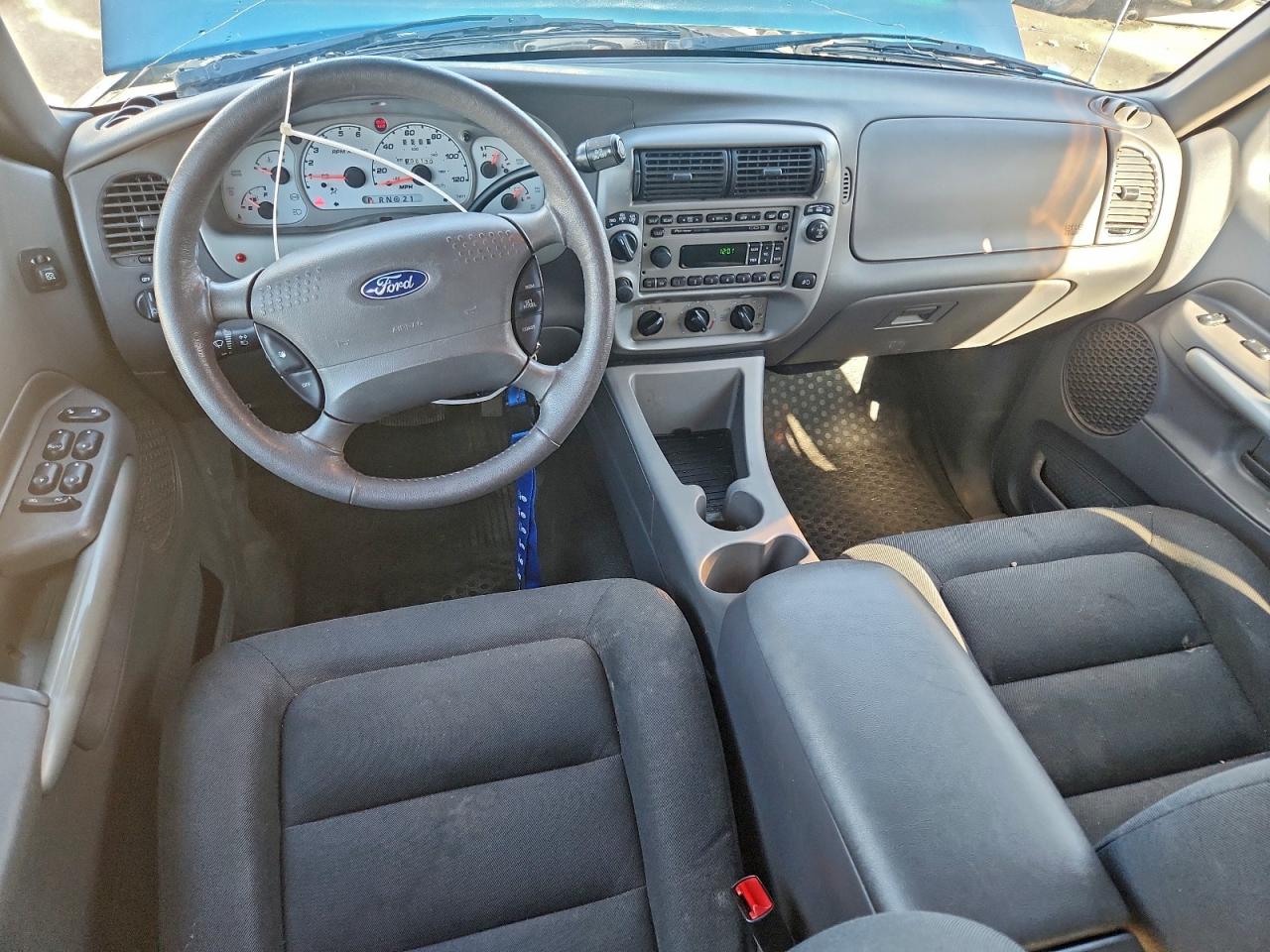 2002 Ford Explorer Sport Trac Turquoise vin: 1FMZU77E12UB99735