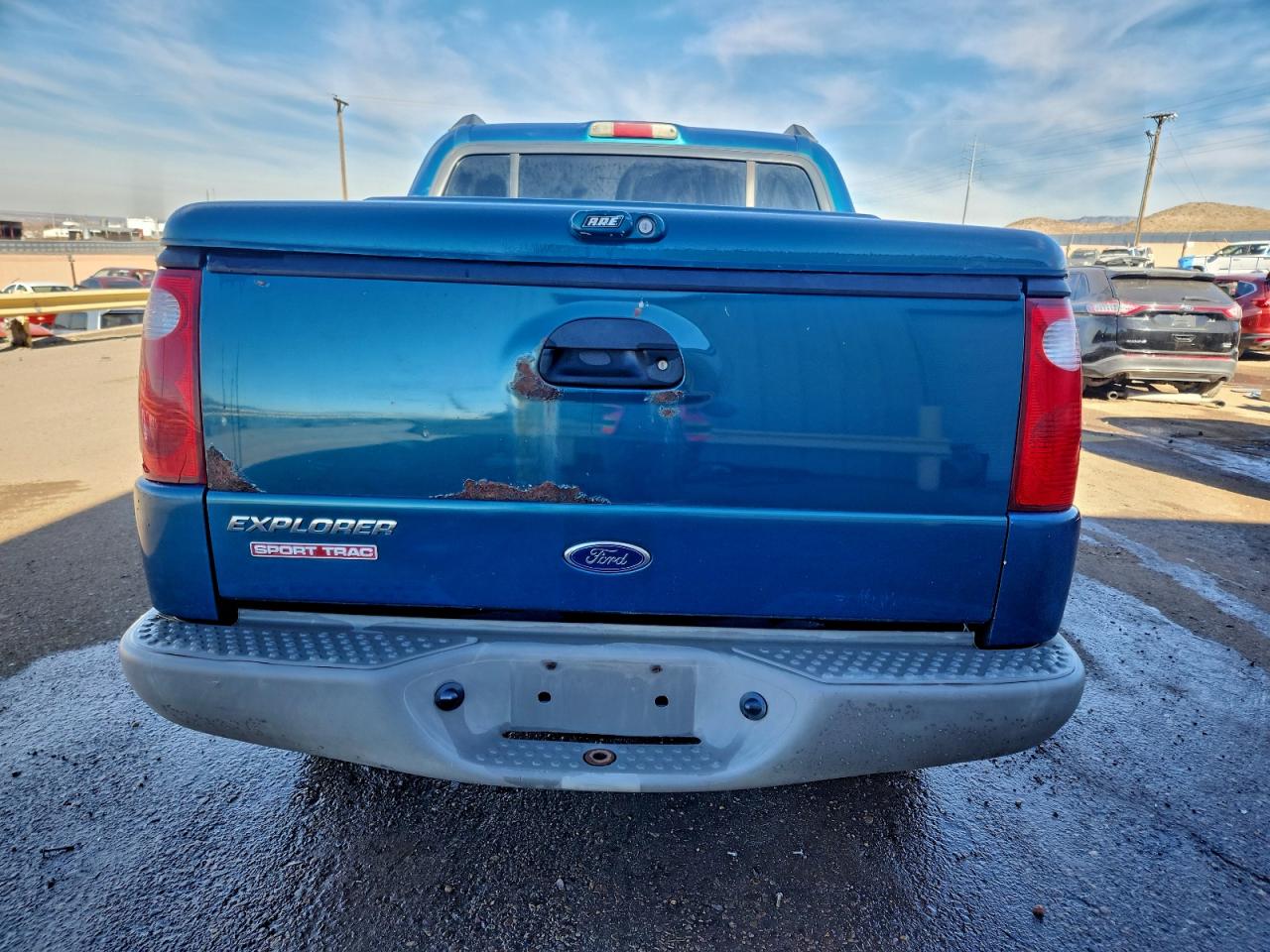 2002 Ford Explorer Sport Trac Turquoise vin: 1FMZU77E12UB99735
