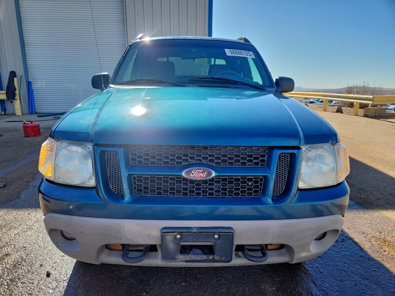 2002 Ford Explorer Sport Trac Turquoise vin: 1FMZU77E12UB99735