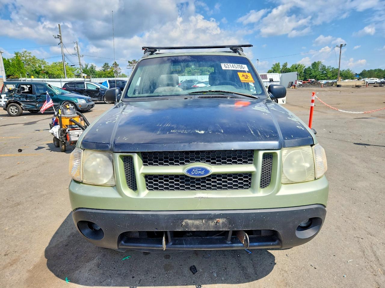 2002 Ford Explorer Sport Trac Зеленый vin: 1FMZU77E12UC47377