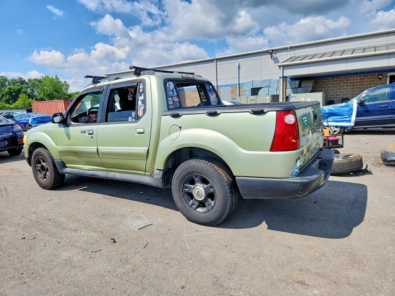2002 Ford Explorer Sport Trac Зеленый vin: 1FMZU77E12UC47377