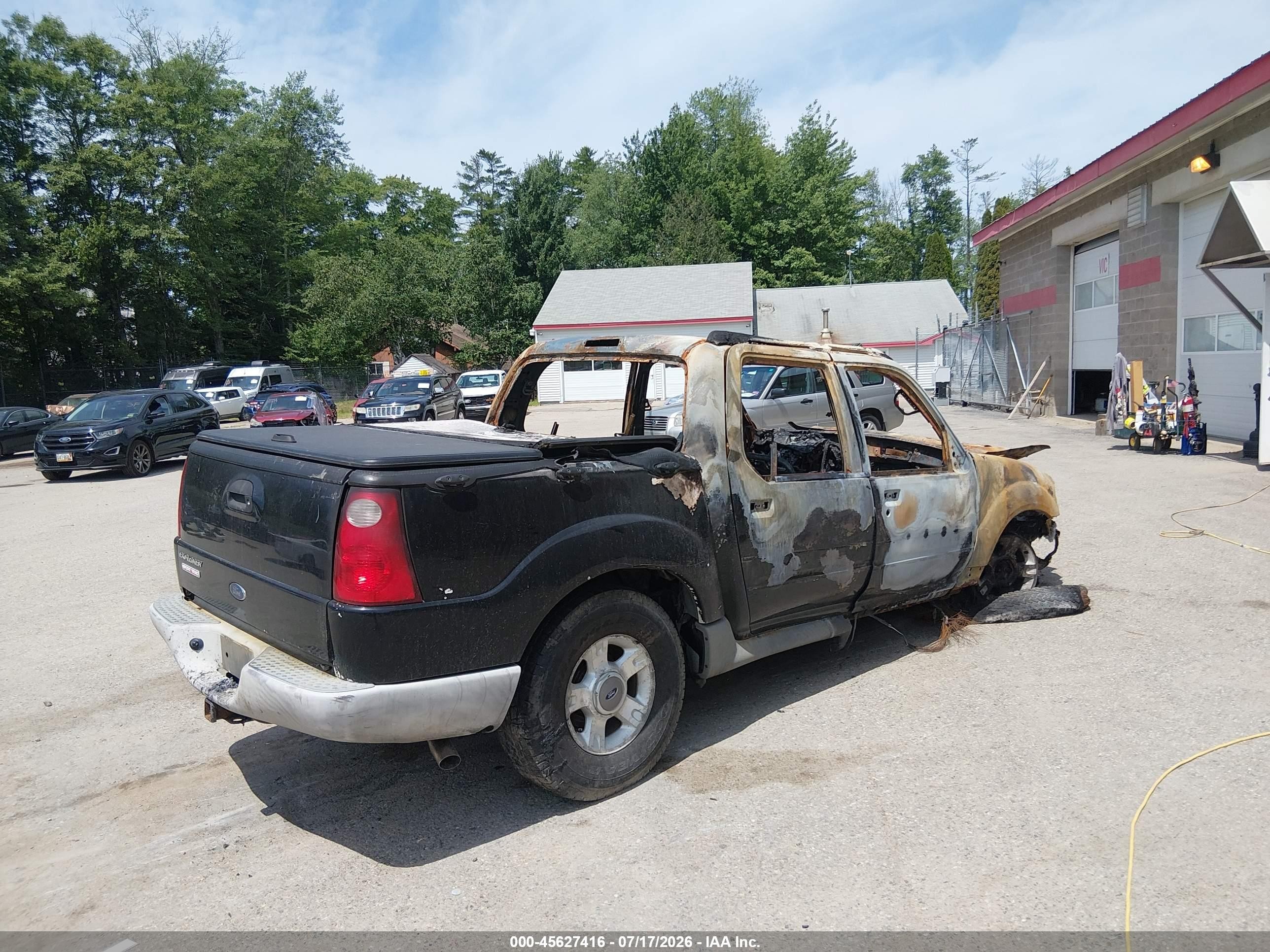 2003 Ford Explorer Sport Trac Xls/xlt Black vin: 1FMZU77E13UB49029
