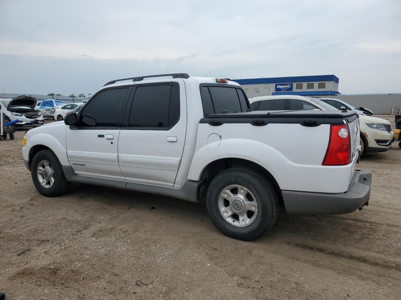 2001 Ford Explorer Sport Trac Белый vin: 1FMZU77E21UA06975