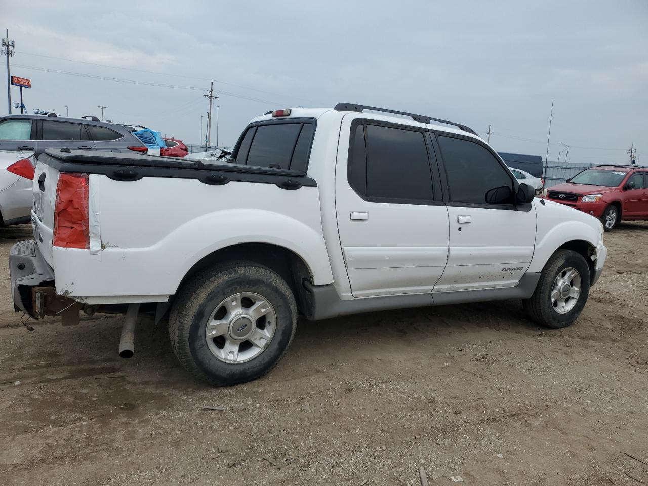 2001 Ford Explorer Sport Trac Белый vin: 1FMZU77E21UA06975