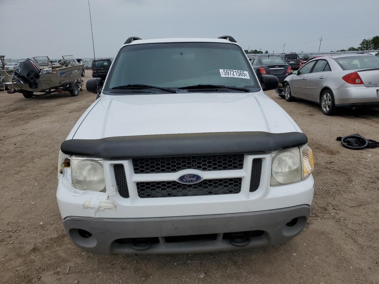 2001 Ford Explorer Sport Trac Белый vin: 1FMZU77E21UA06975