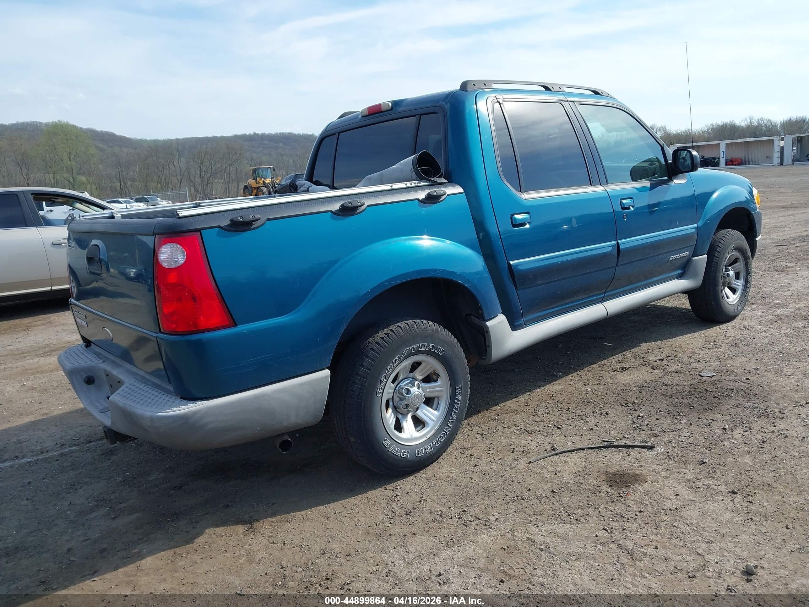 2001 Ford Explorer Sport Trac   Бирюзовый vin: 1FMZU77E21UA76864