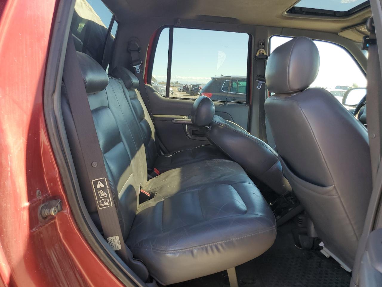 2001 Ford Explorer Sport Trac Red vin: 1FMZU77E21UB72333