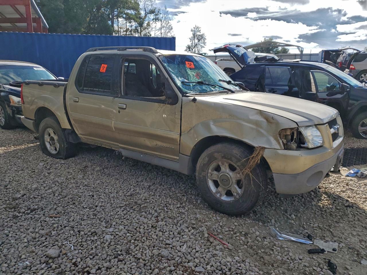 2001 Ford Explorer Sport Trac Золотой vin: 1FMZU77E31UB82773