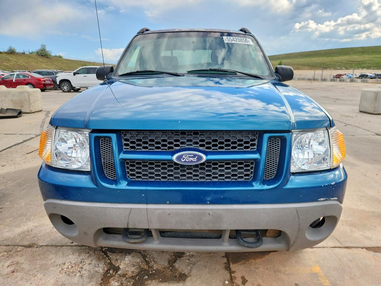 2001 Ford Explorer Sport Trac Бирюзовый vin: 1FMZU77E41UB90493