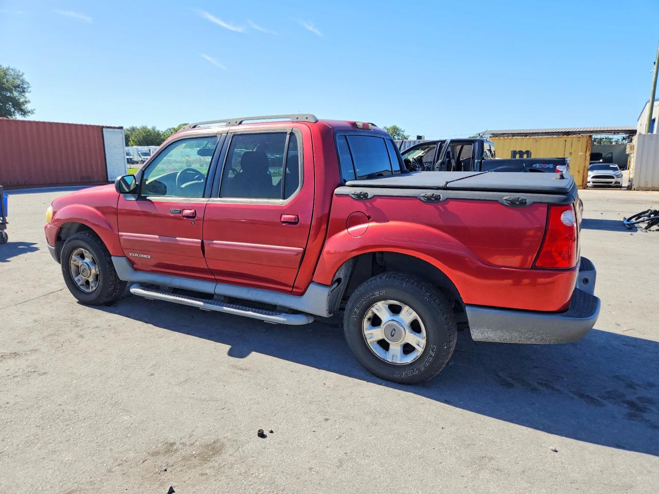 2002 Ford Explorer Sport Trac Red vin: 1FMZU77E52UD54299