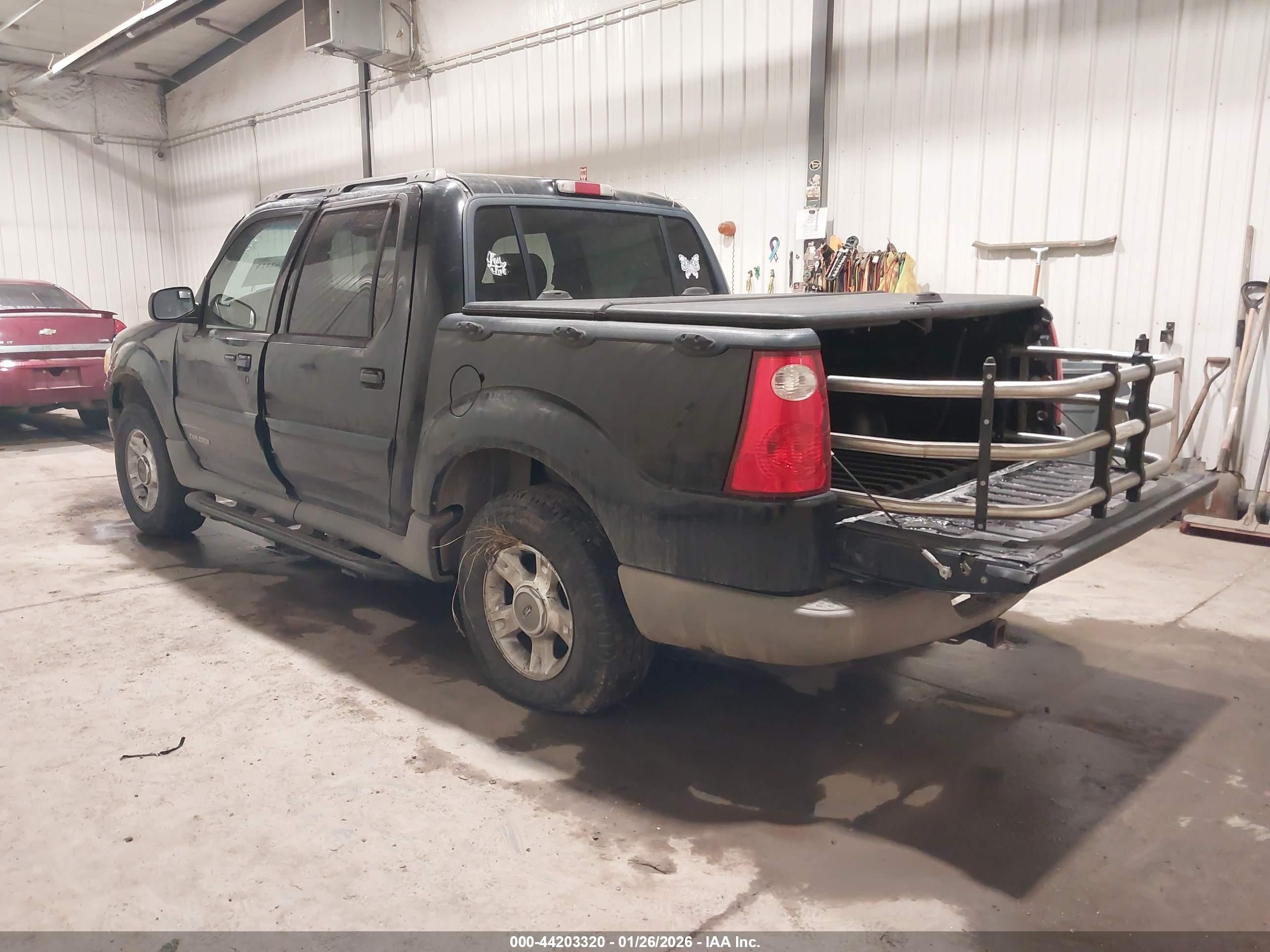 2001 Ford Explorer Sport Trac   Черный vin: 1FMZU77E61UB91760