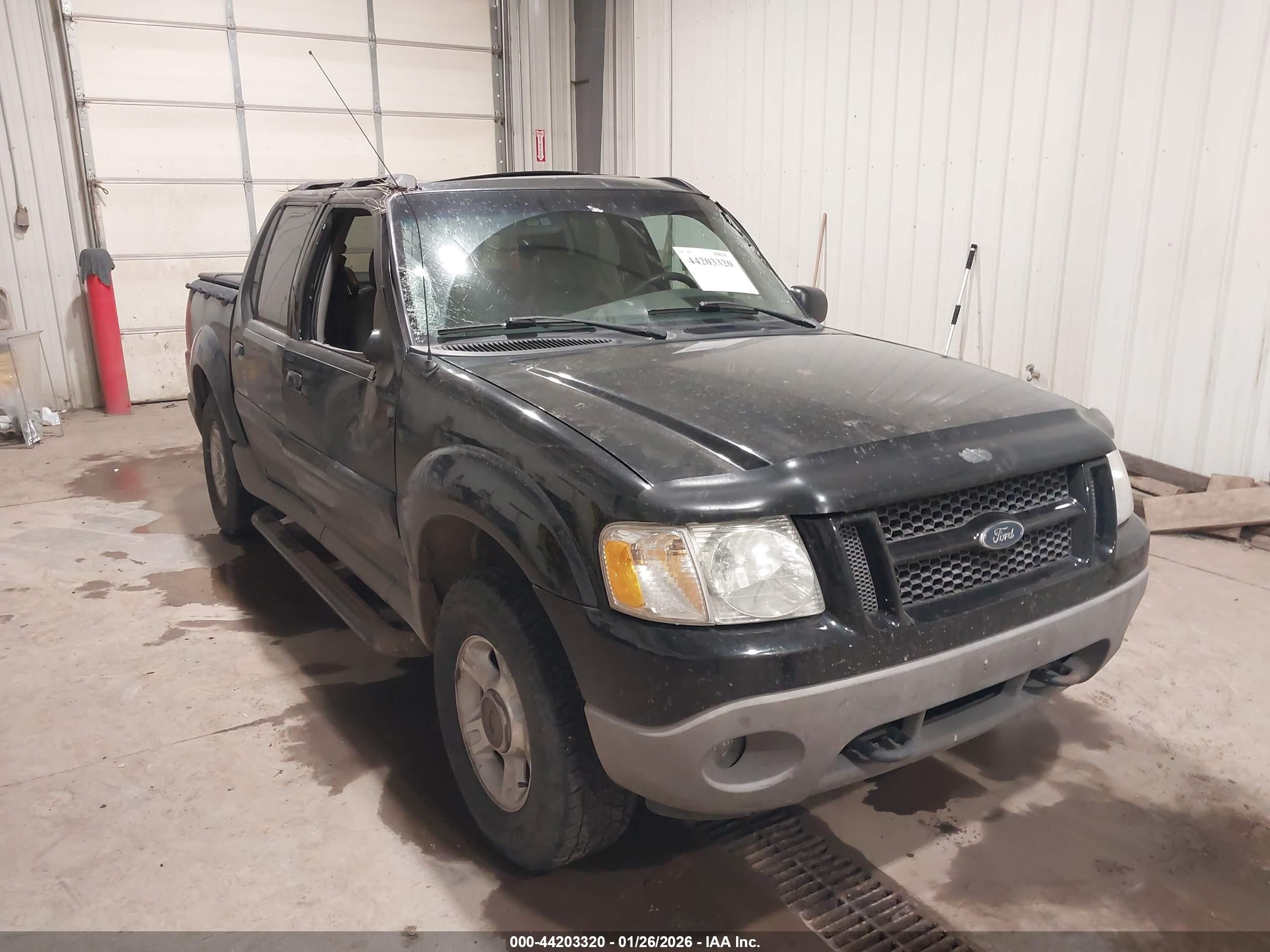 2001 Ford Explorer Sport Trac   Черный vin: 1FMZU77E61UB91760