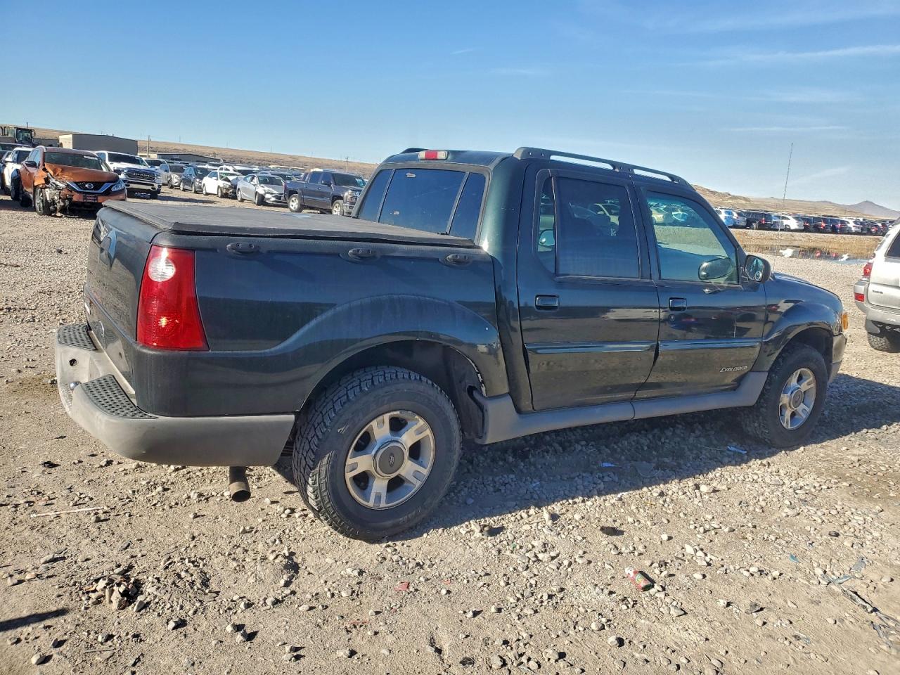 2002 Ford Explorer Sport Trac Green vin: 1FMZU77E62UD25216