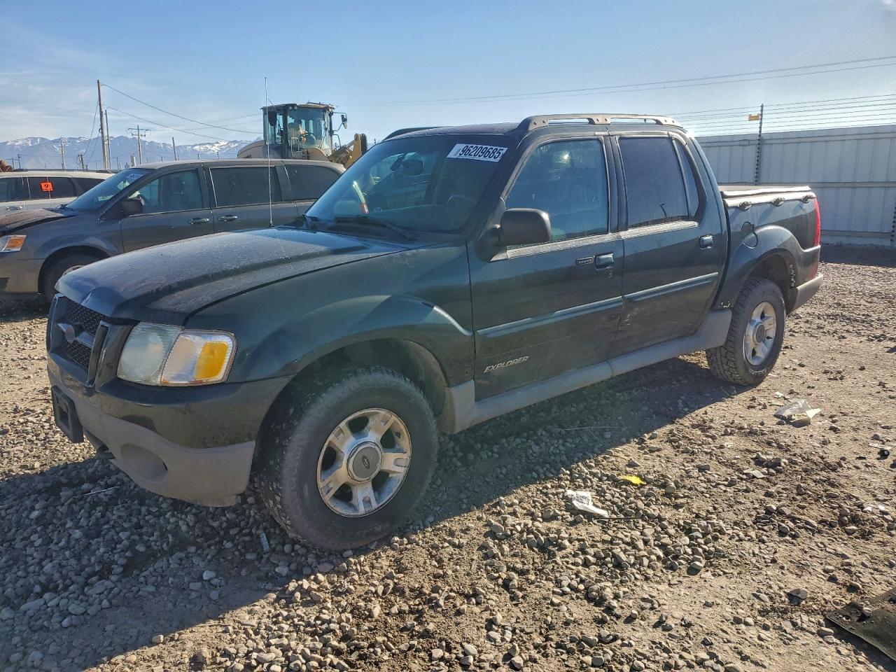2002 Ford Explorer Sport Trac Green vin: 1FMZU77E62UD25216