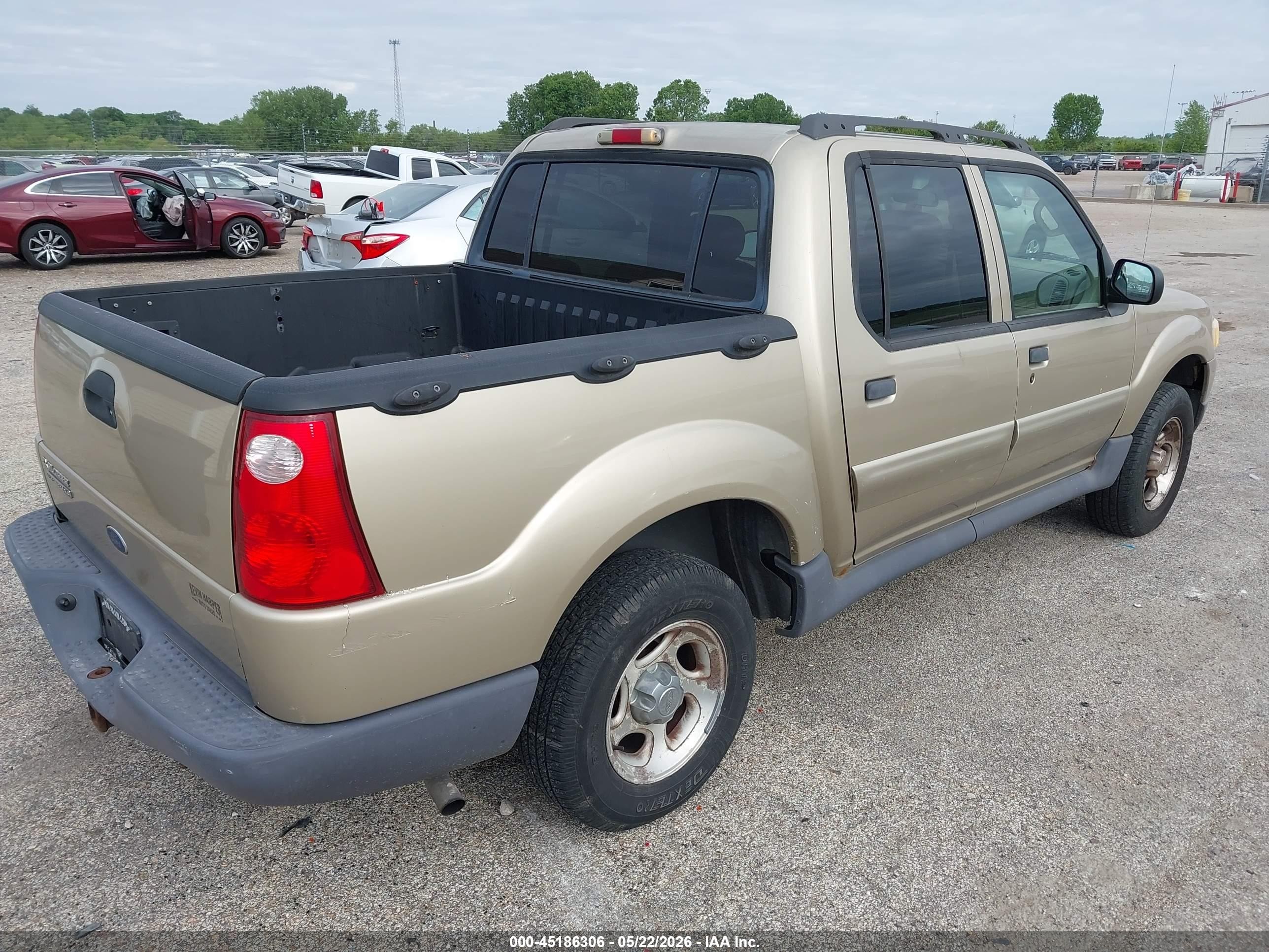 2003 Ford Explorer Sport Trac Xls/xlt Gold vin: 1FMZU77E63UB57370