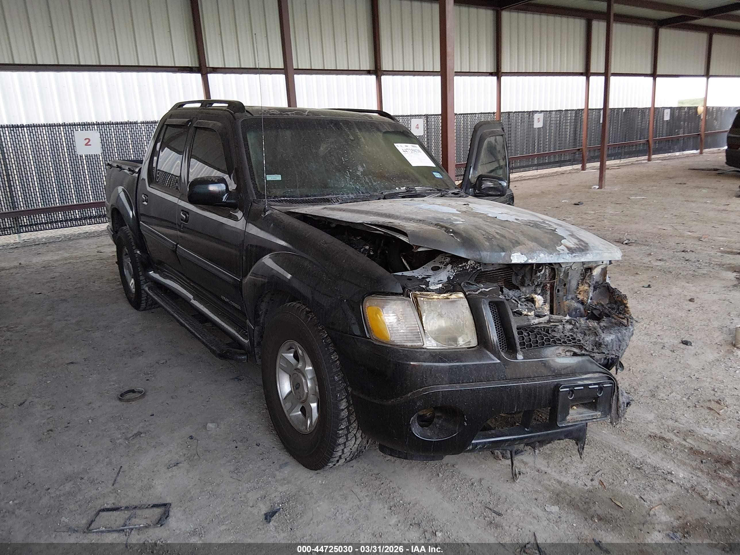 2001 Ford Explorer Sport Trac   Черный vin: 1FMZU77E71UB84249