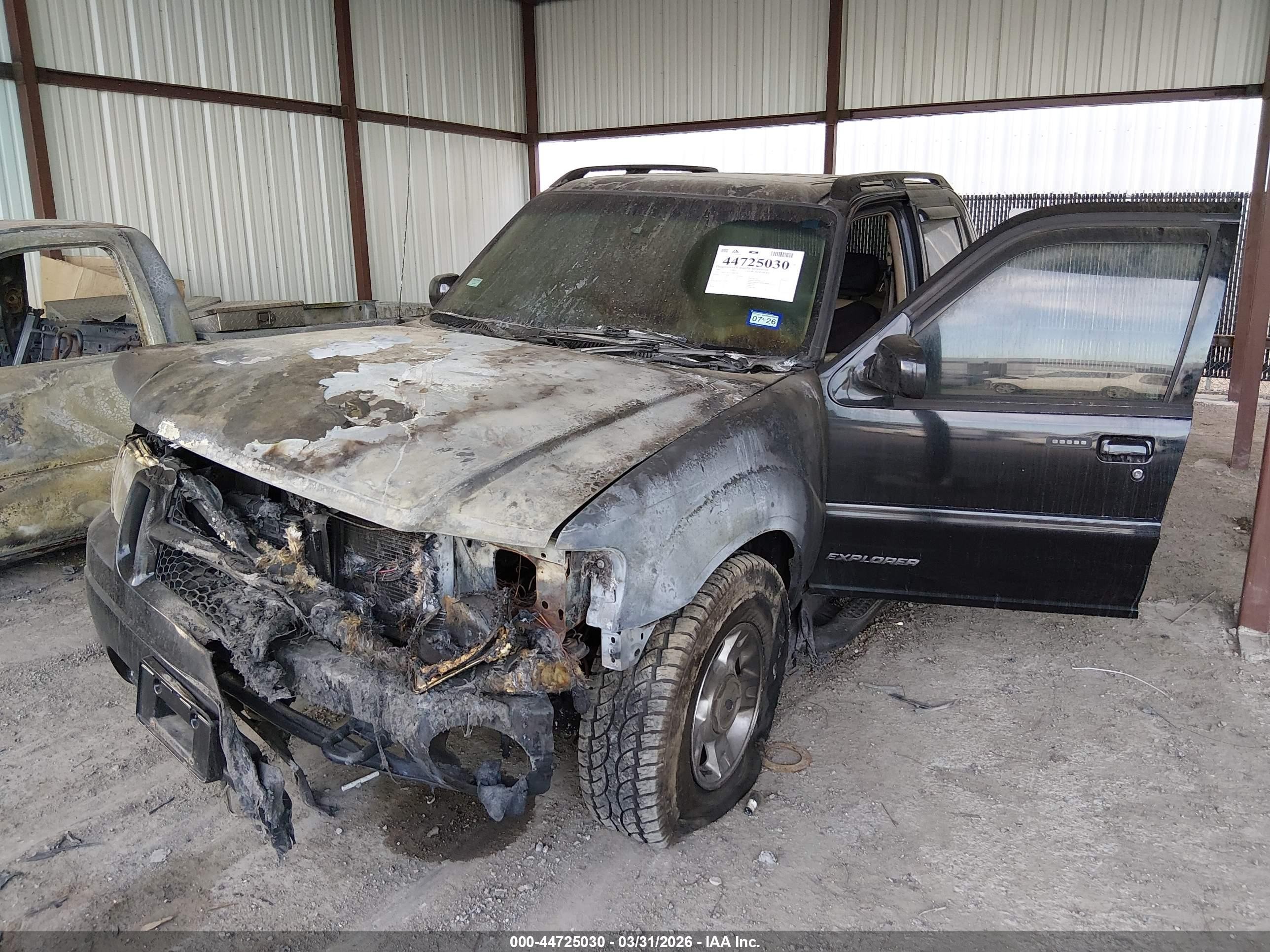 2001 Ford Explorer Sport Trac   Черный vin: 1FMZU77E71UB84249