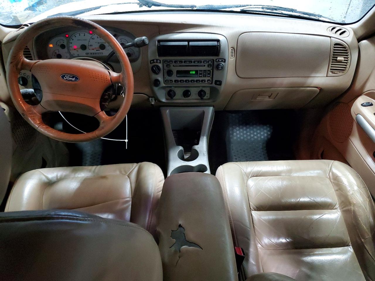 2001 Ford Explorer Sport Trac White vin: 1FMZU77E71UC63372