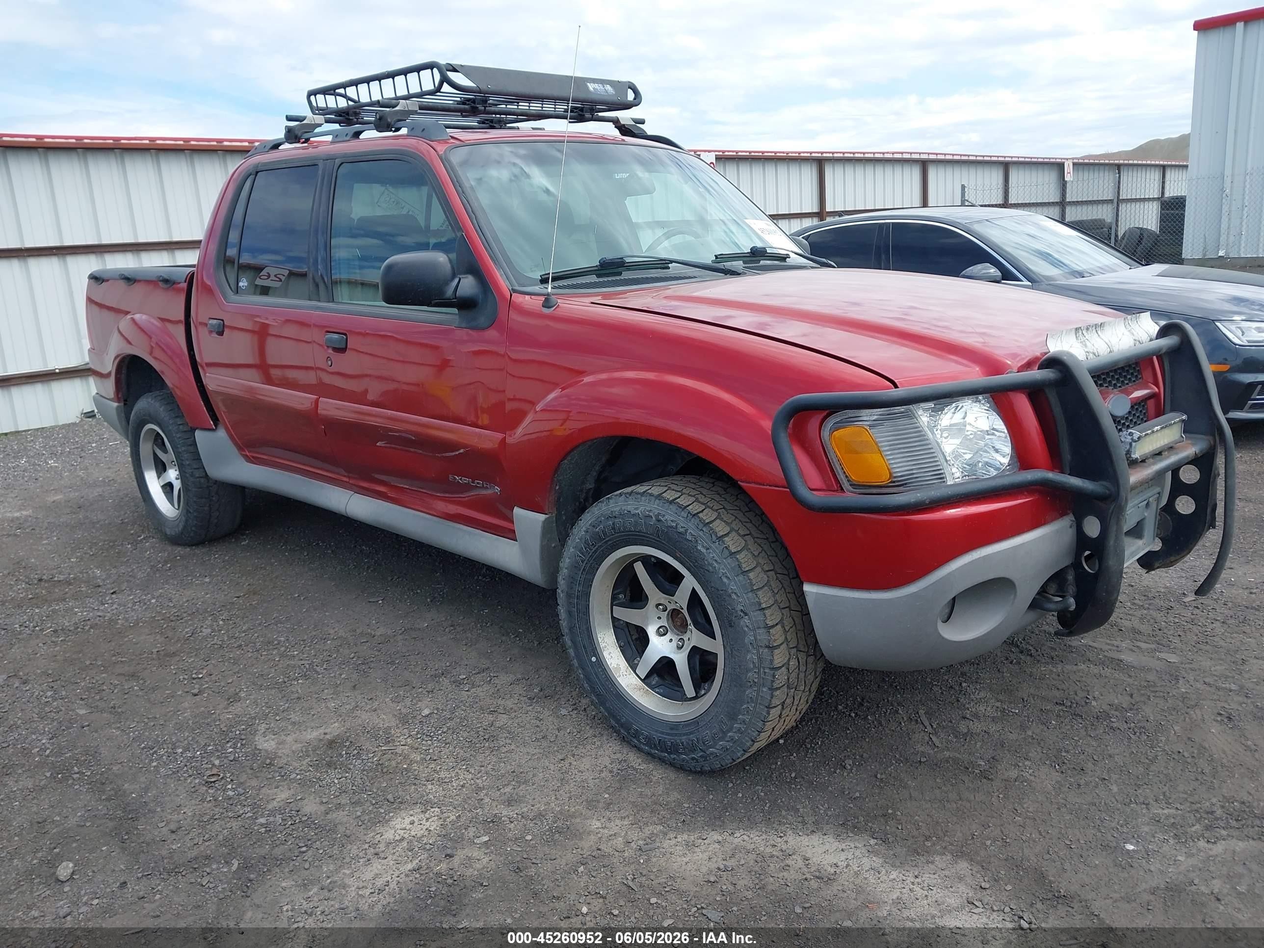 2002 Ford Explorer Sport Trac   Красный vin: 1FMZU77E72UC24007