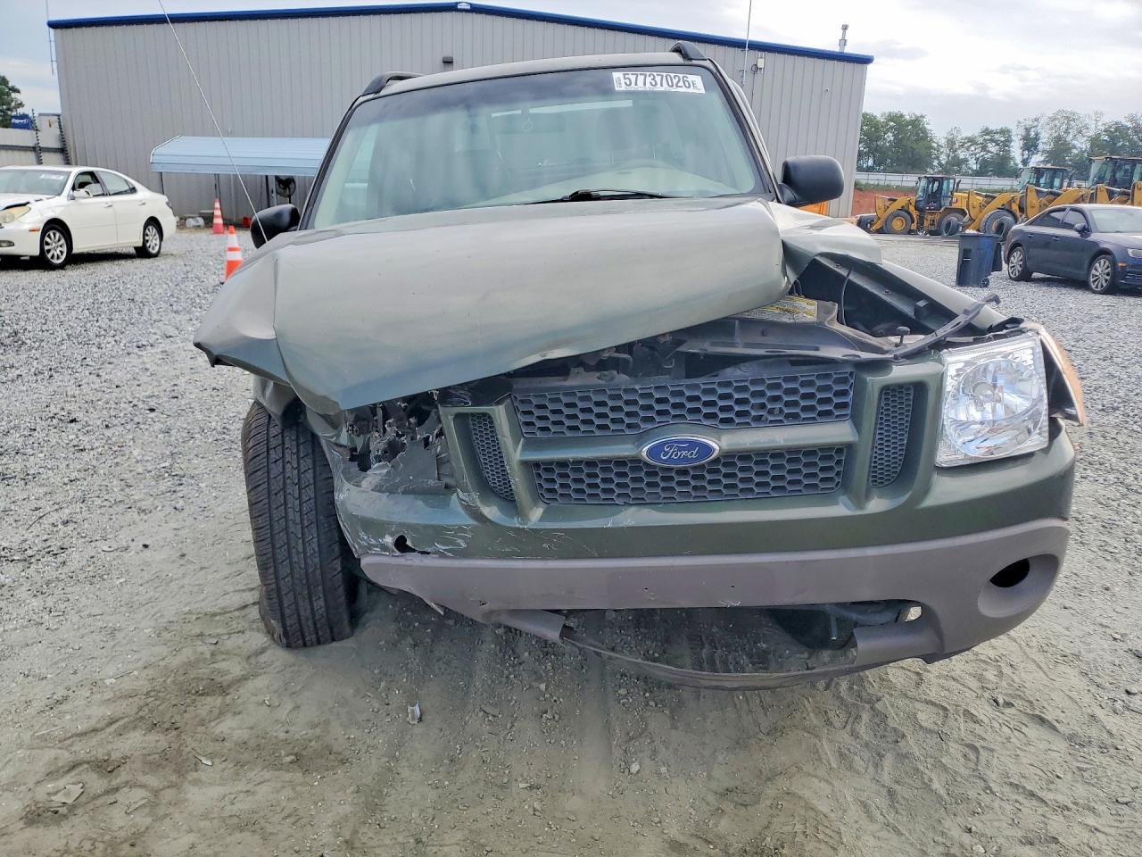 2002 Ford Explorer Sport Trac Green vin: 1FMZU77E82UB86397
