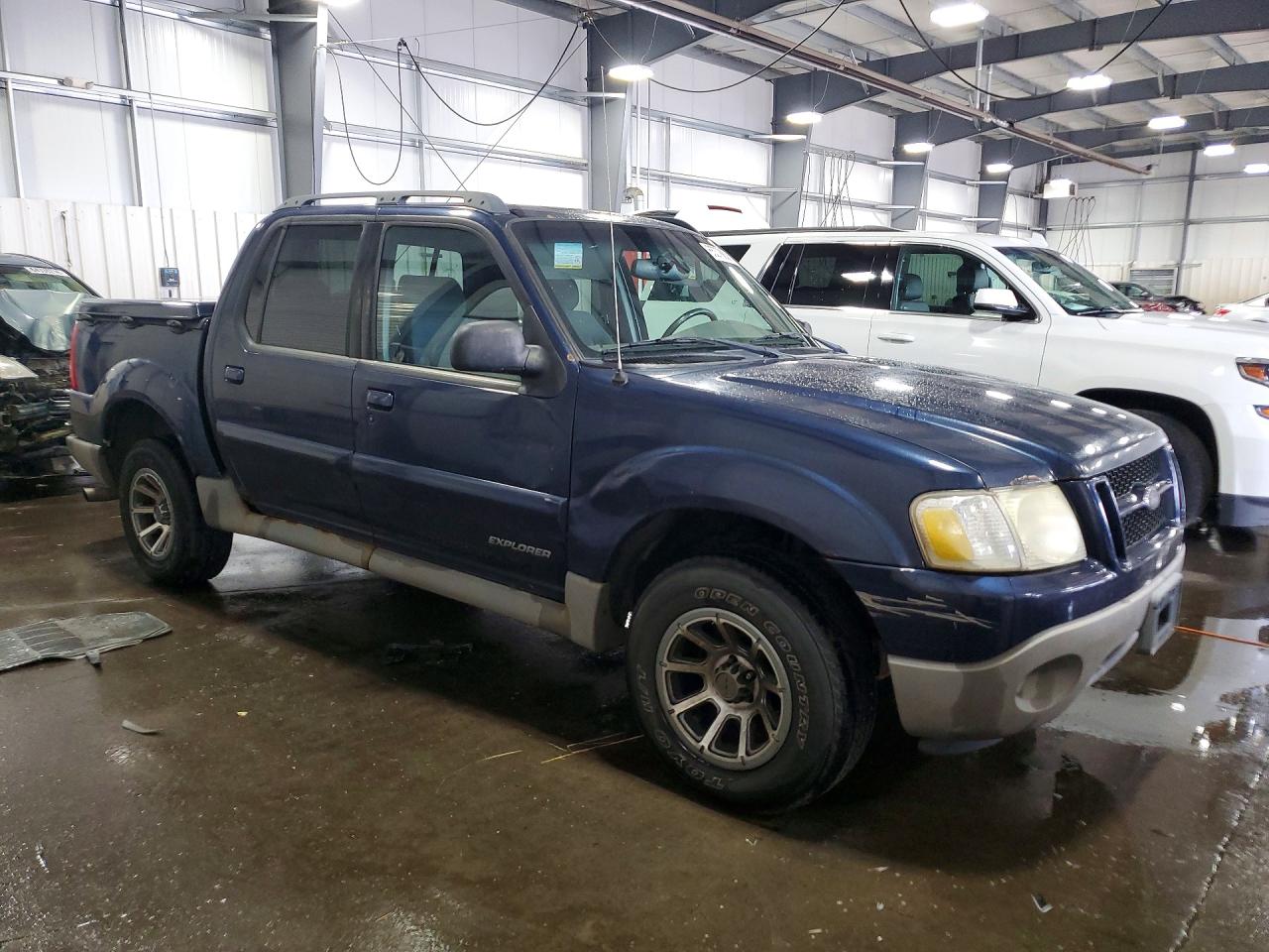 2002 Ford Explorer Sport Trac Синий vin: 1FMZU77E82UD26285