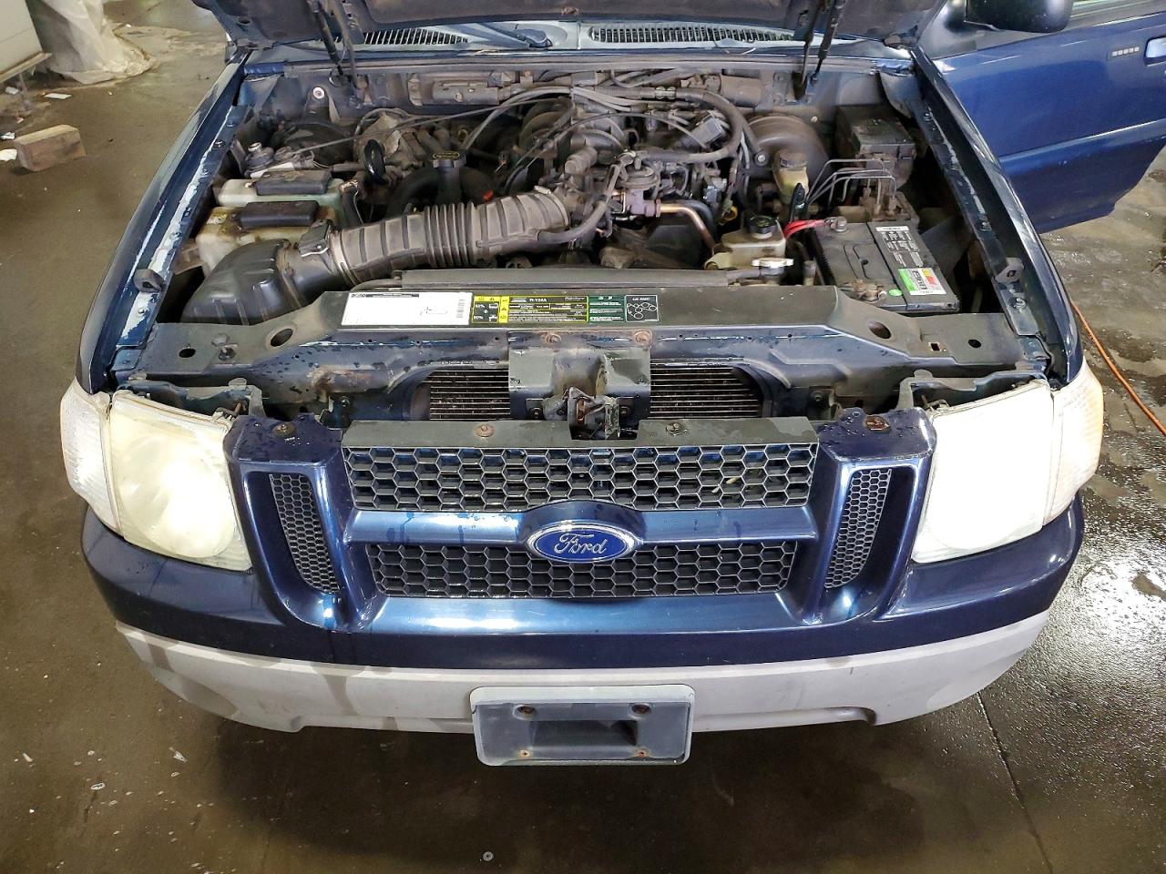 2002 Ford Explorer Sport Trac Синий vin: 1FMZU77E82UD26285