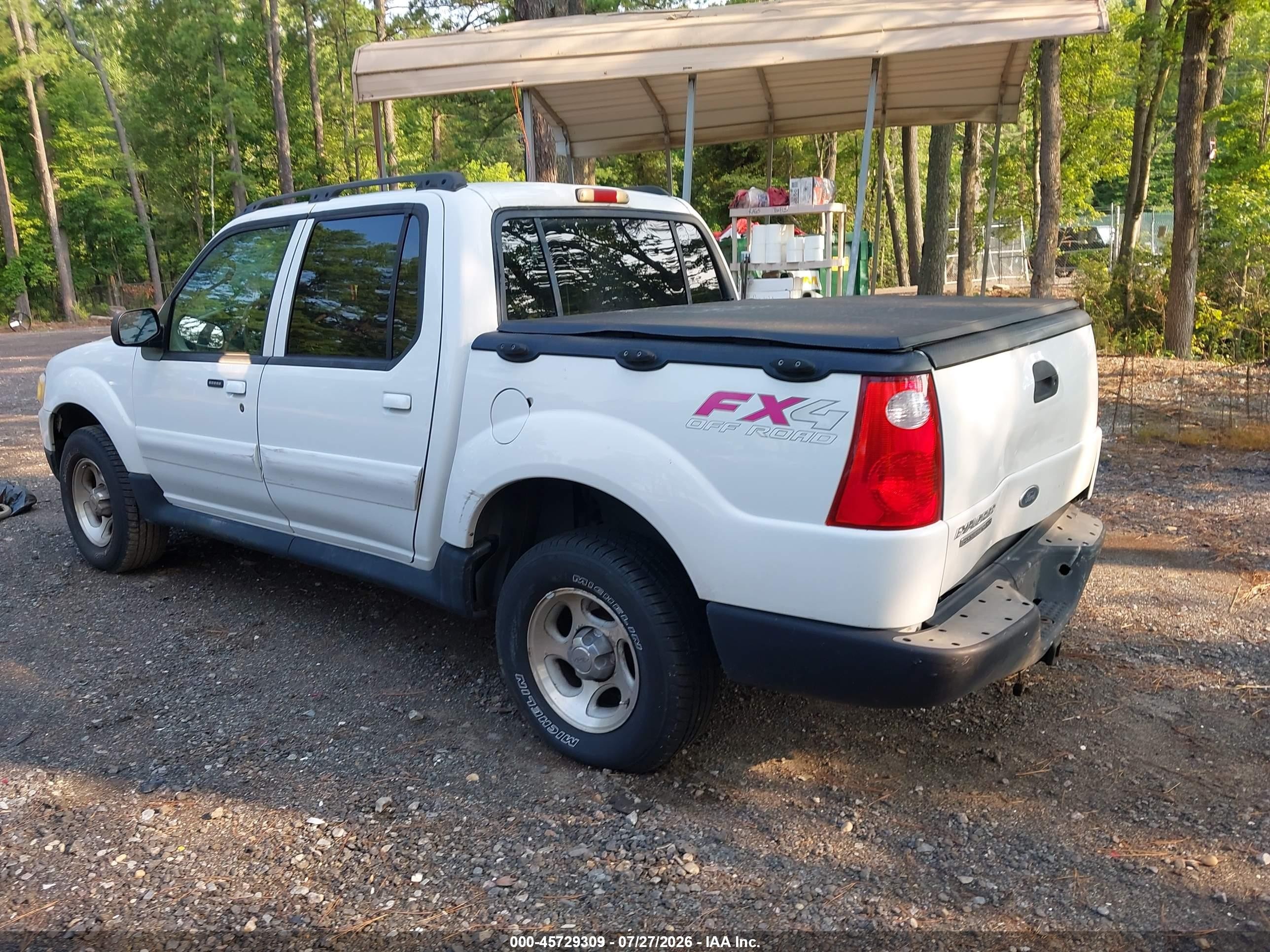 2003 Ford Explorer Sport Trac Xls/xlt White vin: 1FMZU77E83UC25975