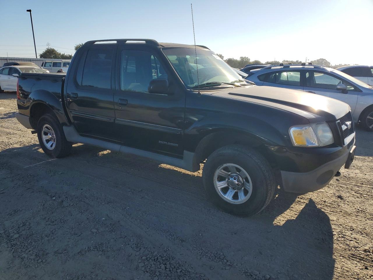 2001 Ford Explorer Sport Trac Black vin: 1FMZU77E91UA58622