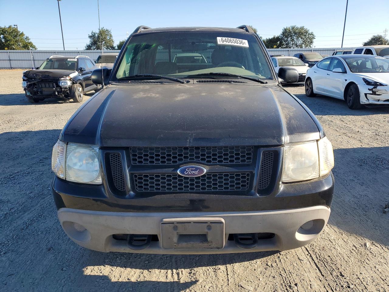 2001 Ford Explorer Sport Trac Black vin: 1FMZU77E91UA58622