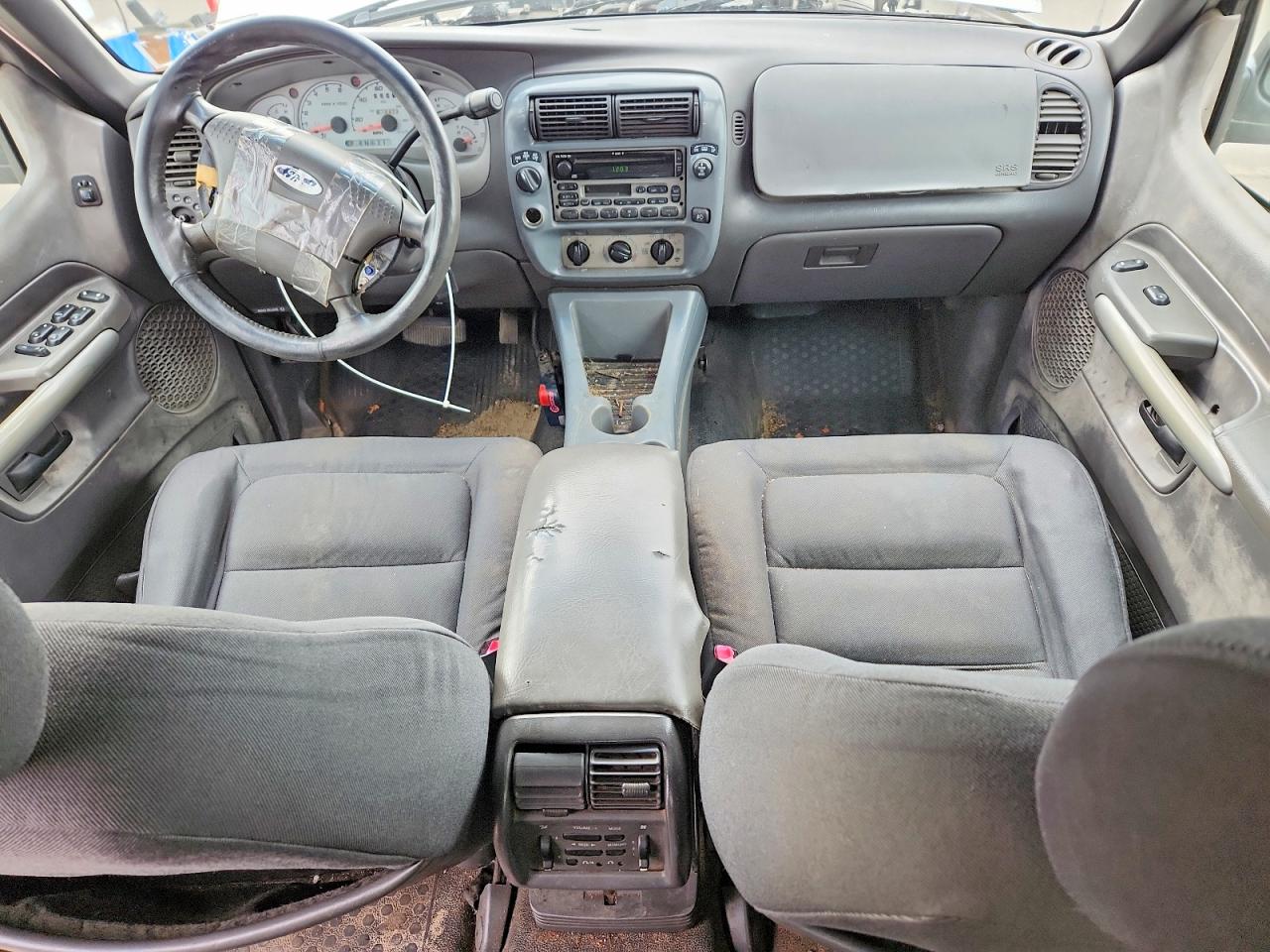 2002 Ford Explorer Sport Trac Xlt Silver vin: 1FMZU77E92UD16574