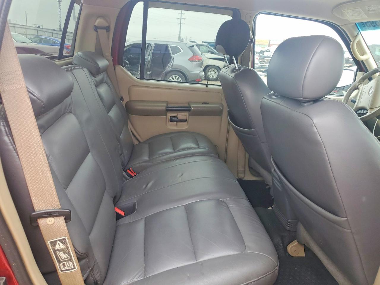 2003 Ford Explorer Sport Trac Red vin: 1FMZU77E93UC44812
