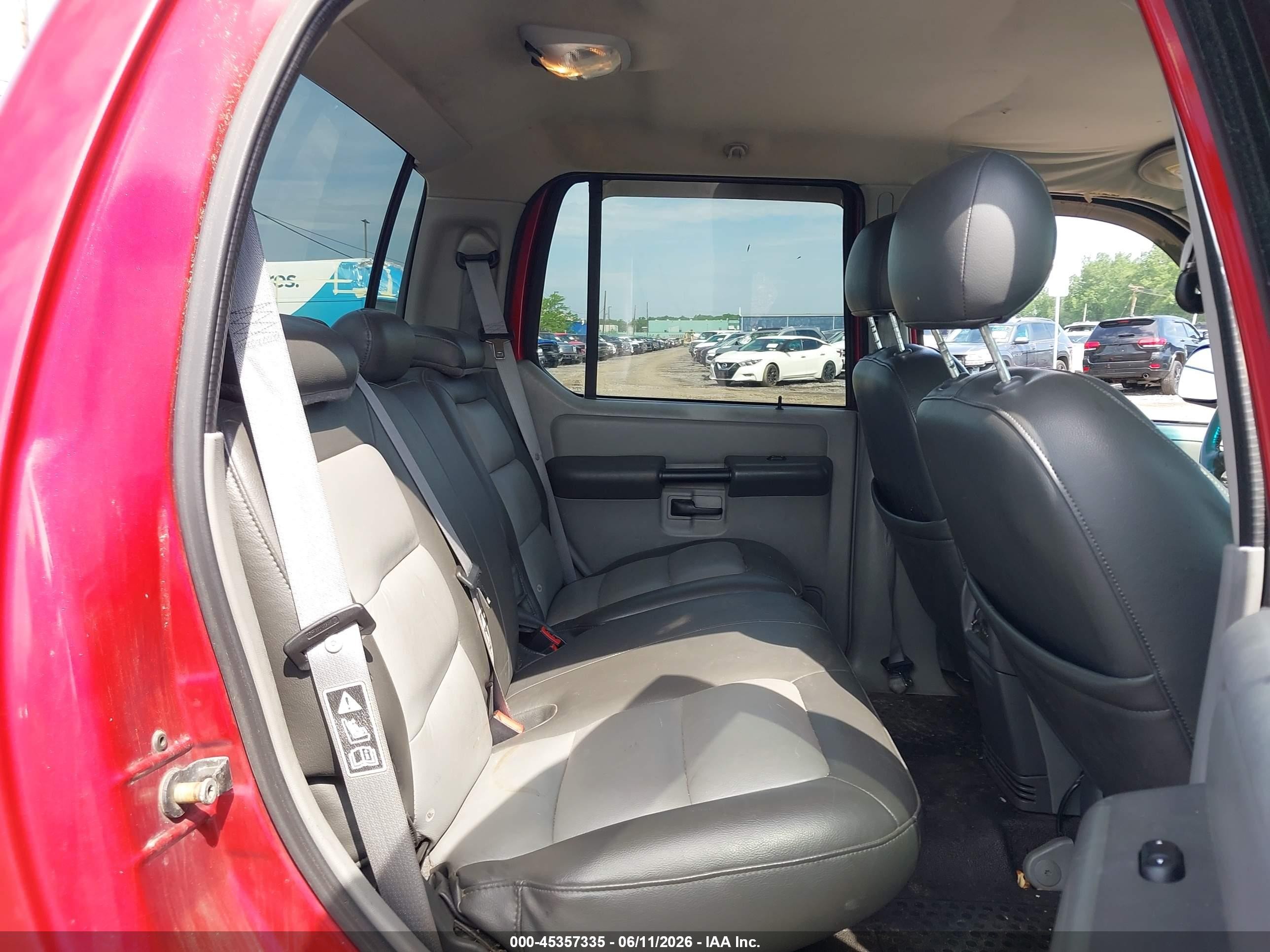 2003 Ford Explorer Sport Trac Xls/xlt Red vin: 1FMZU77E93UC50464