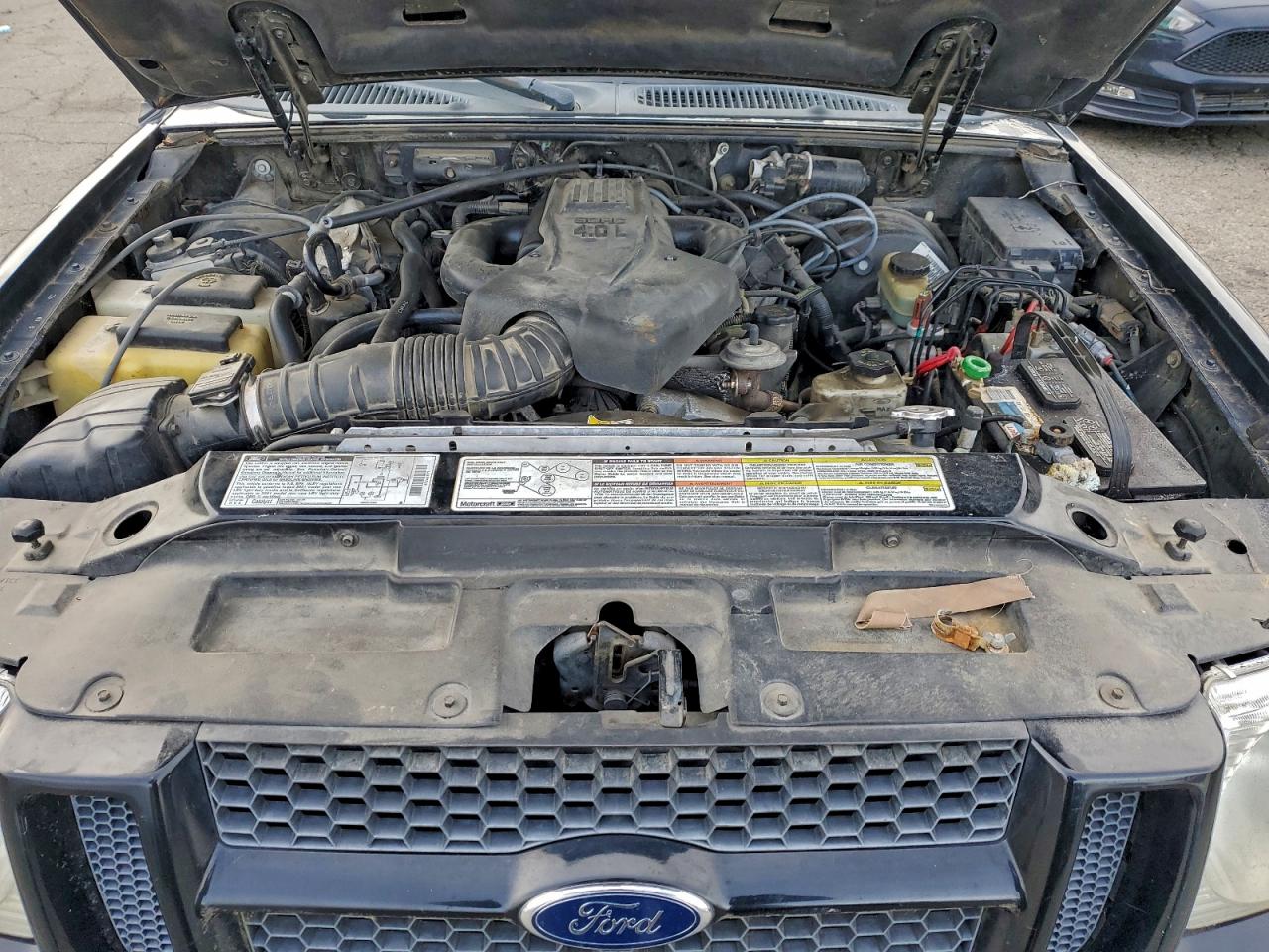 2001 Ford Explorer Sport Trac Black vin: 1FMZU77EX1UA45524