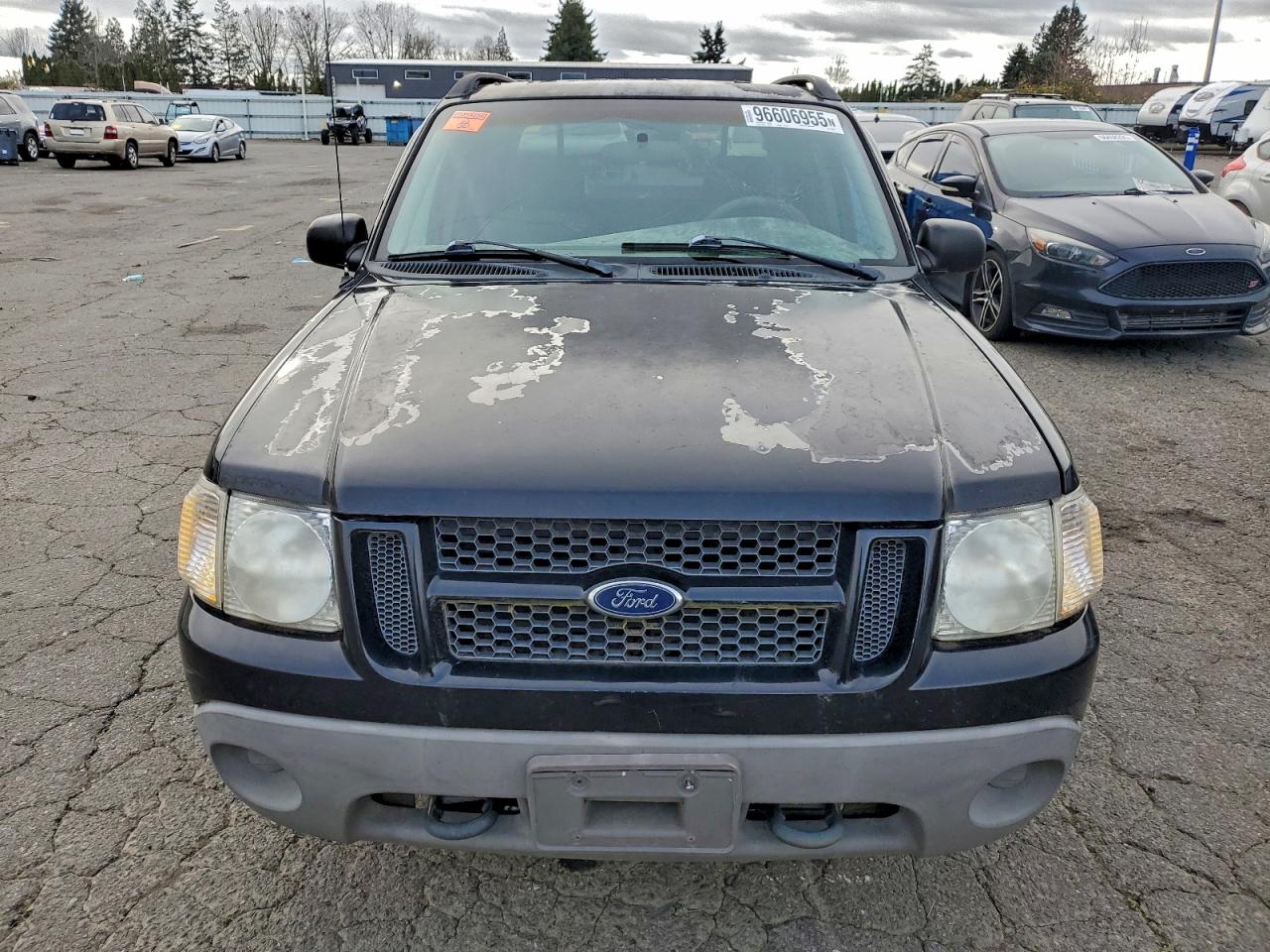 2001 Ford Explorer Sport Trac Black vin: 1FMZU77EX1UA45524