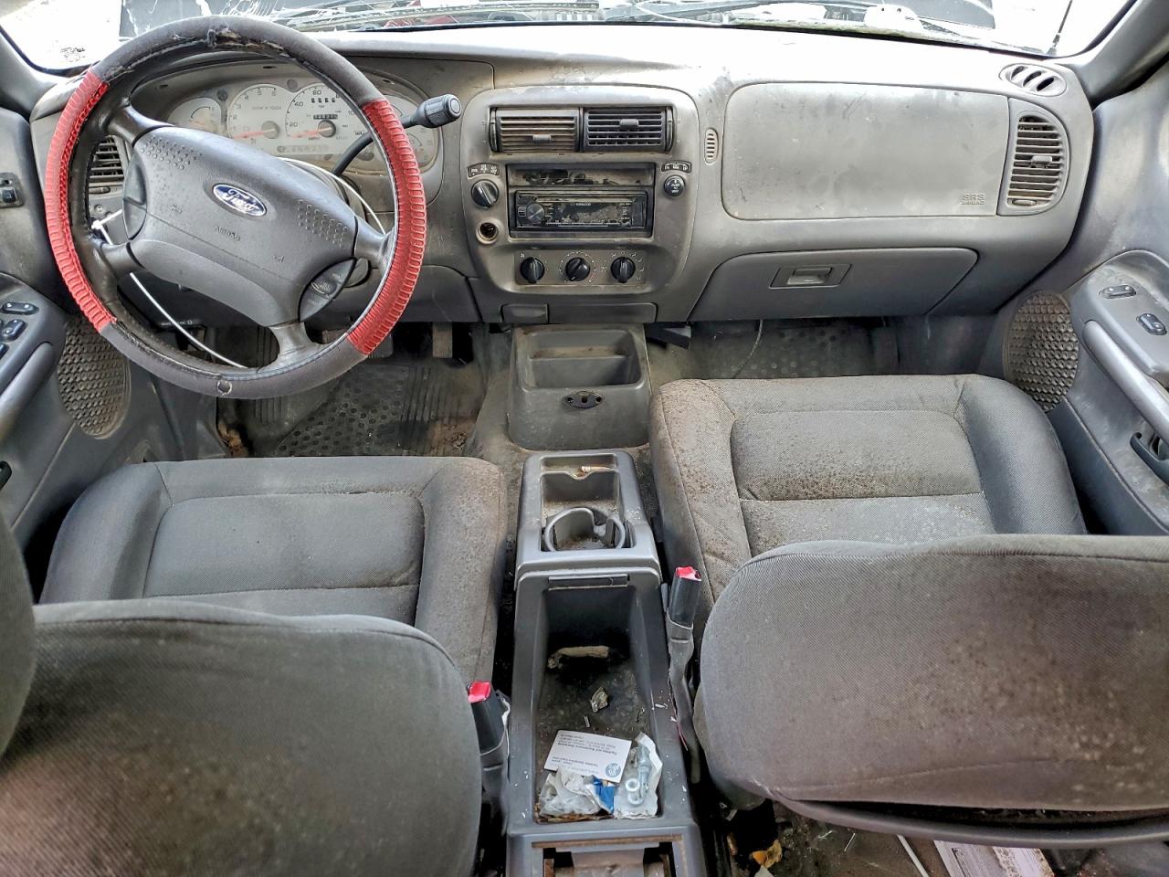 2001 Ford Explorer Sport Trac Black vin: 1FMZU77EX1UA45524