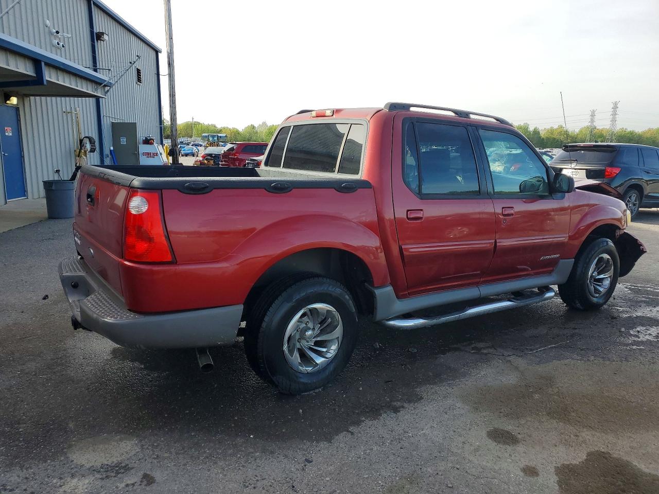 2001 Ford Explorer Sport Trac Красный vin: 1FMZU77EX1UA93315