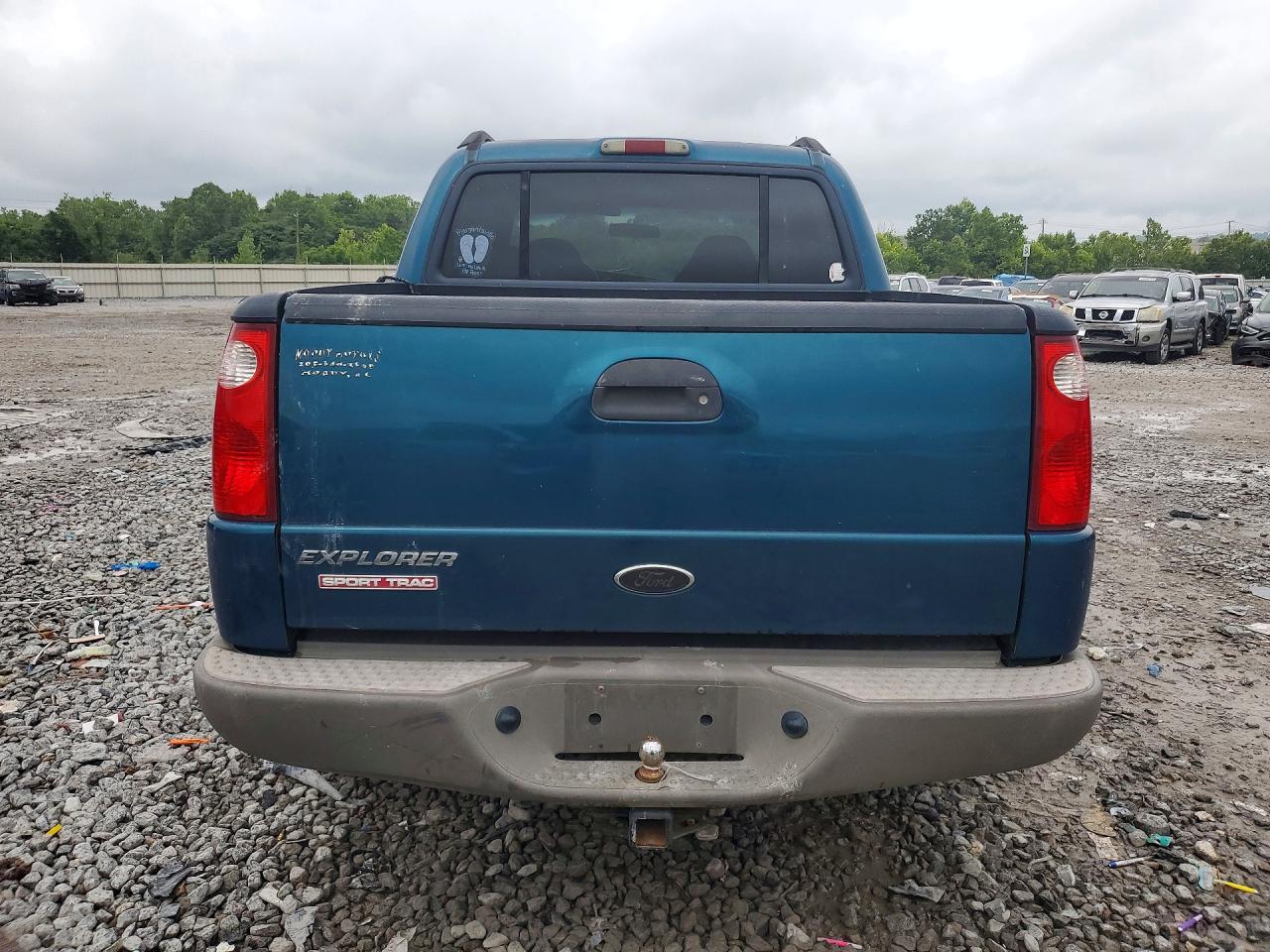 2001 Ford Explorer Sport Trac Teal vin: 1FMZU77EX1UB83046