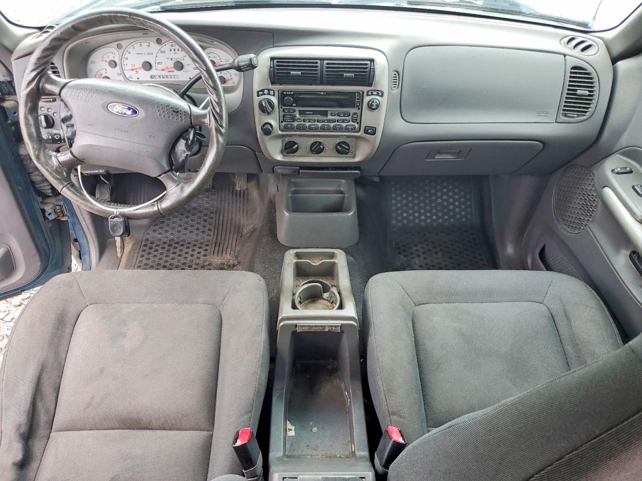 2001 Ford Explorer Sport Trac Teal vin: 1FMZU77EX1UB83046